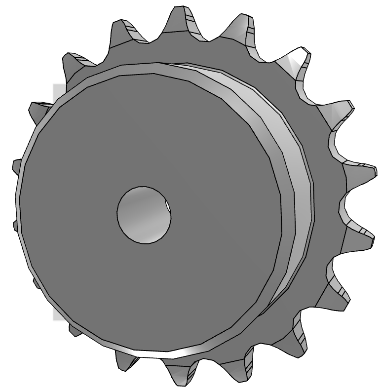 Nhông (Chain Wheel) TSUBAKI RS60-1B18TQ-H035N